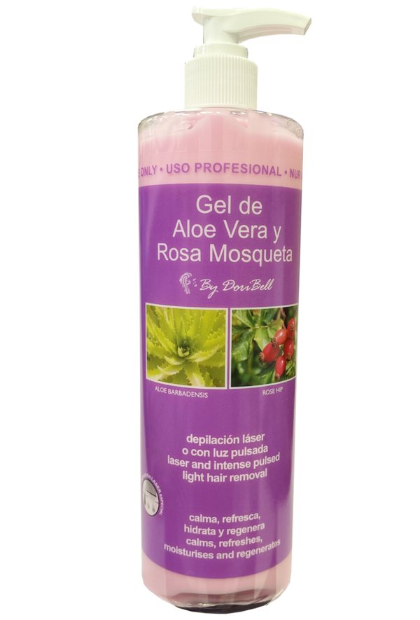 By DoriBell gel aloe vera + rosa de mosqueta 500ml.