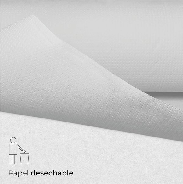 Rollos papel camilla sin precortar 65 metros, gofrado, de By DoriBell profesional