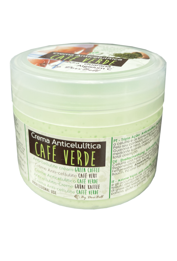 Crema anticelulítica triple accion café verde 300 ml de By DoriBell