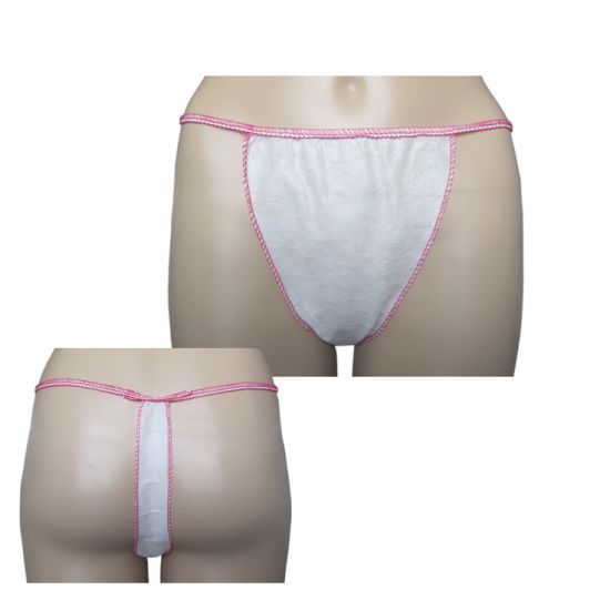 TANGAS DESECHABLES MUJER 100 UDS
