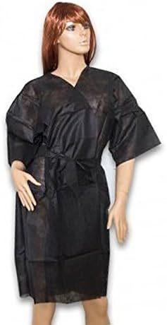 Paquete de 10 kimono desechable tst negros (primera calidad)