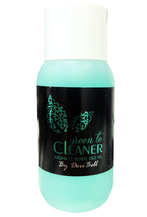 Limpiador gel de uñas cleaner Green te, aroma de te verde , 150ml de By DoriBell