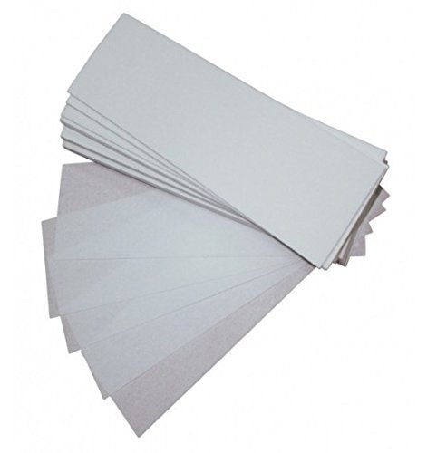 Lote de 500 bandas de papel para depilación con cera (5 paquetes de 100 unidades) ByDoriBell