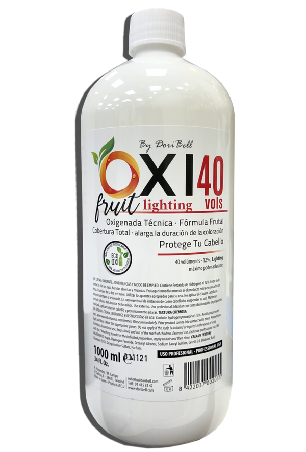 Oxi Fruit lighting 40 Vols 1 L By DoriBell (especial máximo poder aclarante)